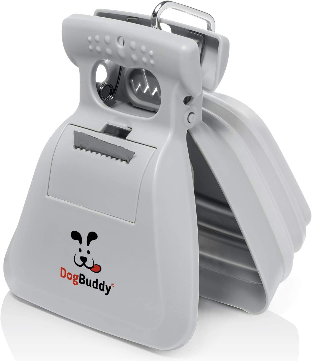 Professional Dog Pooper Scooper - Available in Small, Medium, or Large - Portable Design with Waste Bag Dispenser - Mist Color